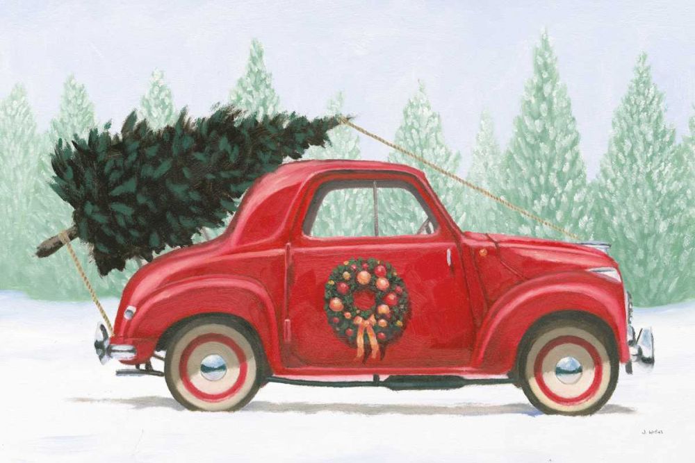 Christmas Farm I art print by James Wiens for $57.95 CAD