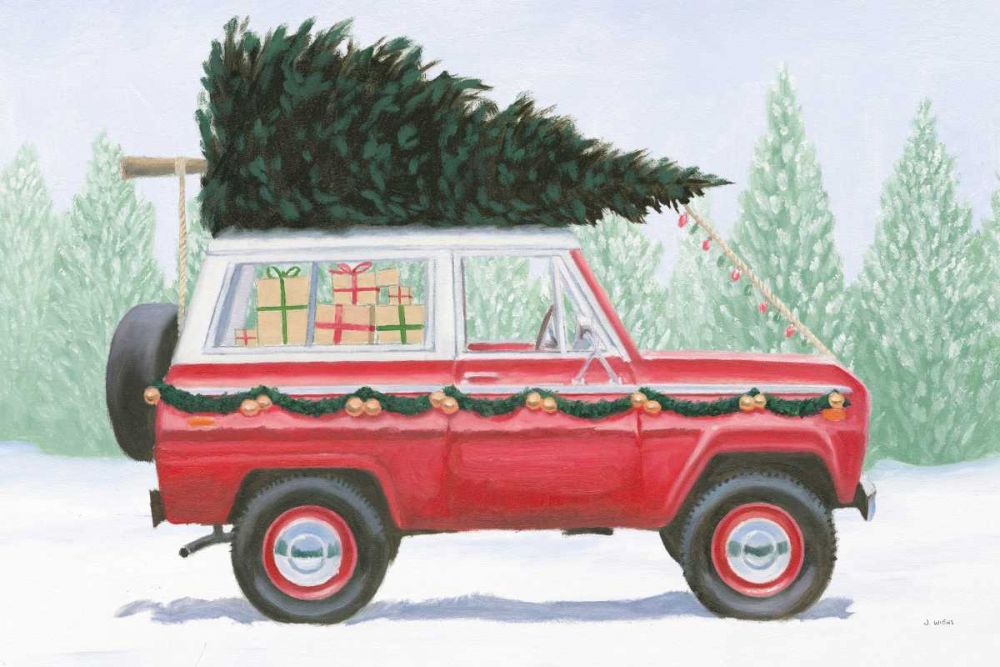 Christmas Farm III art print by James Wiens for $57.95 CAD