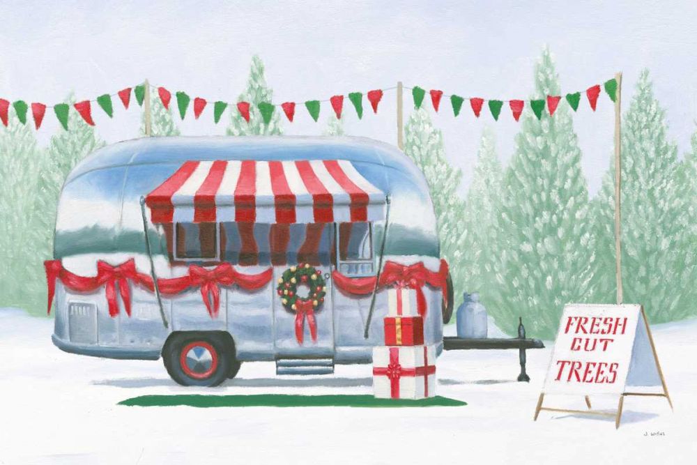 Christmas Farm IV art print by James Wiens for $57.95 CAD