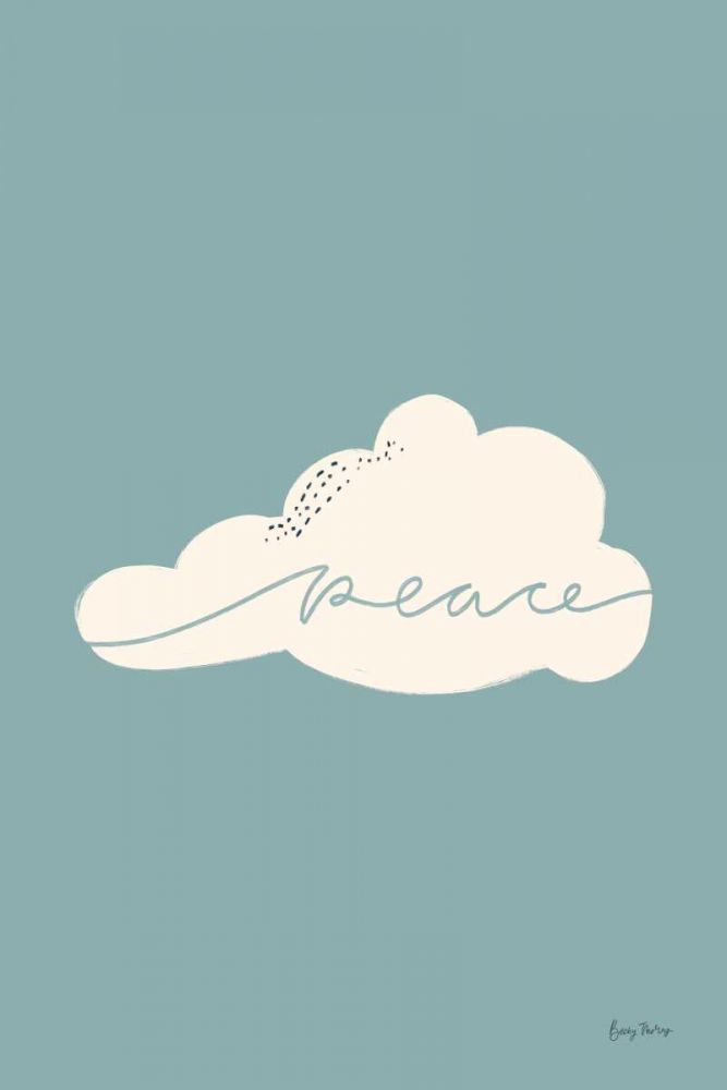 Peaceful I art print by Becky Thorns for $57.95 CAD