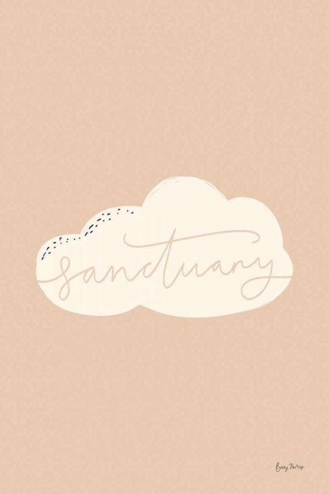 Peaceful II art print by Becky Thorns for $57.95 CAD