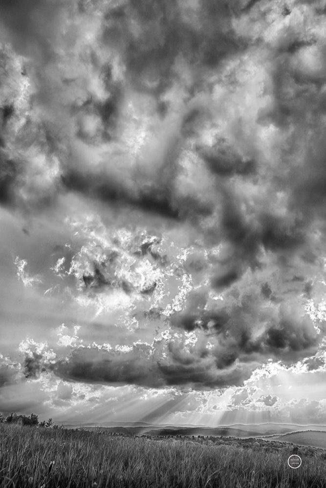 Rolling Pasture Rays art print by Nathan Larson for $57.95 CAD