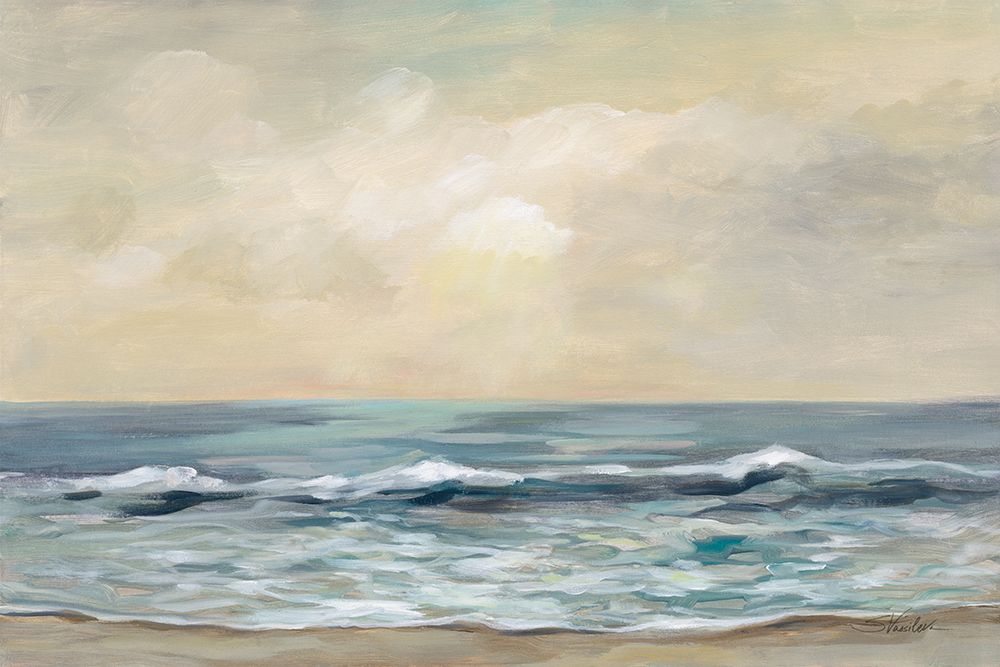 Gentle Waves art print by Silvia Vassileva for $57.95 CAD