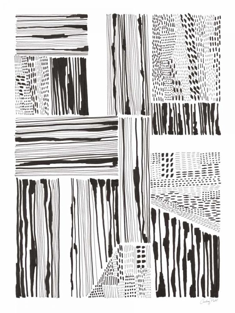 Lined Up I art print by Courtney Prahl for $57.95 CAD