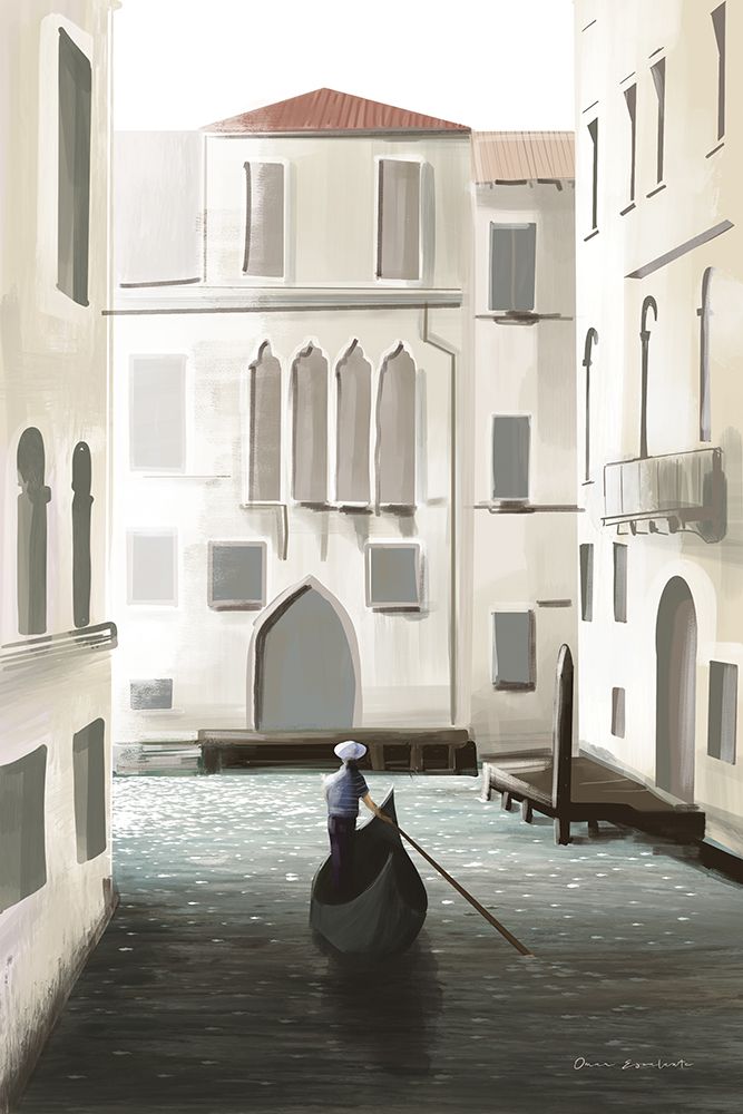 Venice Moment art print by Omar Escalante for $57.95 CAD