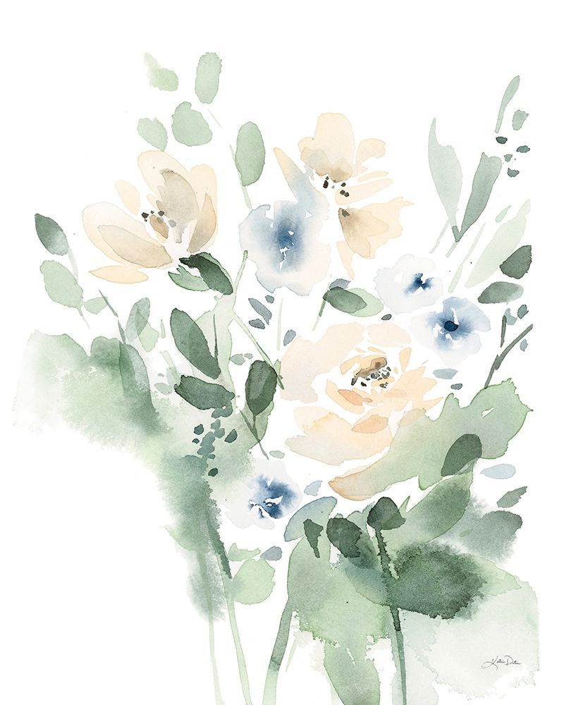 Summer Wildflowers II art print by Katrina Pete for $57.95 CAD