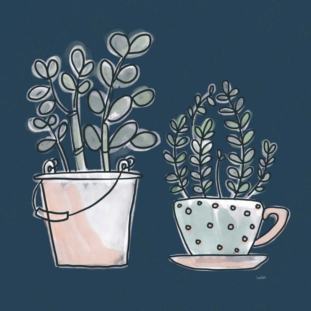 A Plants Life IX art print by Leah York for $57.95 CAD