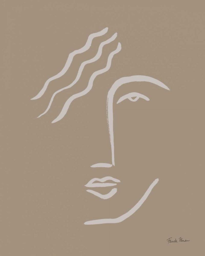 Neutral Faces I art print by Farida Zaman for $57.95 CAD