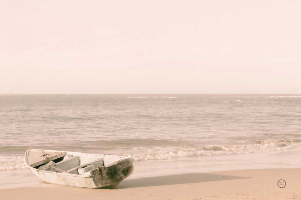 Fishing Boat at Sunset art print by Nathan Larson for $57.95 CAD