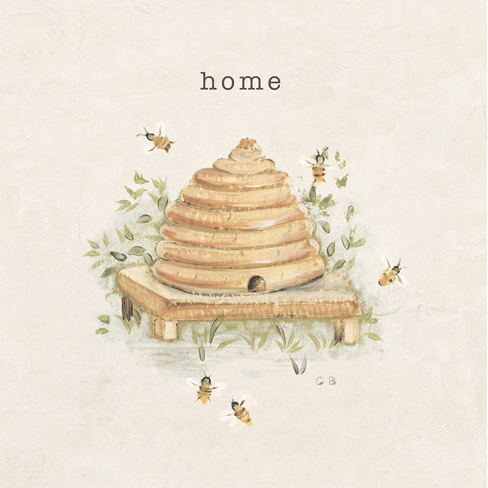 Garden Bees art print by Cheri Blum for $57.95 CAD