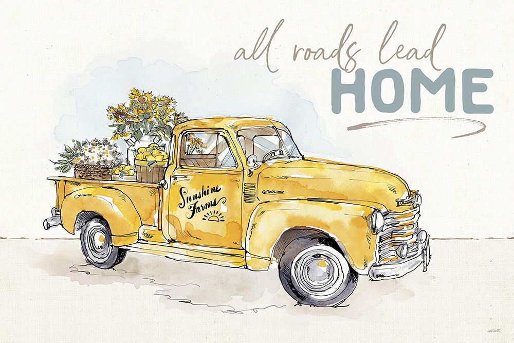 Farmhouse Flea Market I art print by Anne Tavoletti for $57.95 CAD