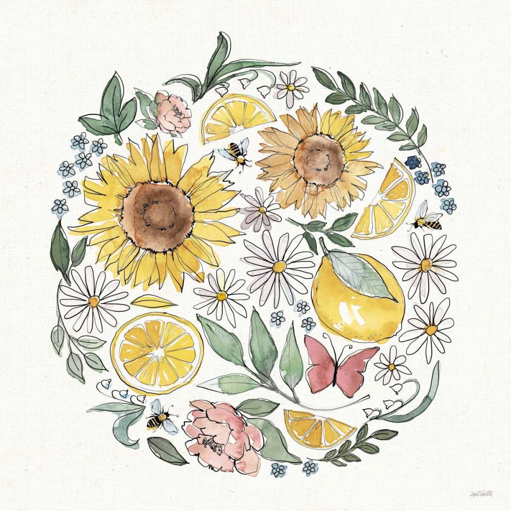 Farmhouse Flea Market II art print by Anne Tavoletti for $57.95 CAD