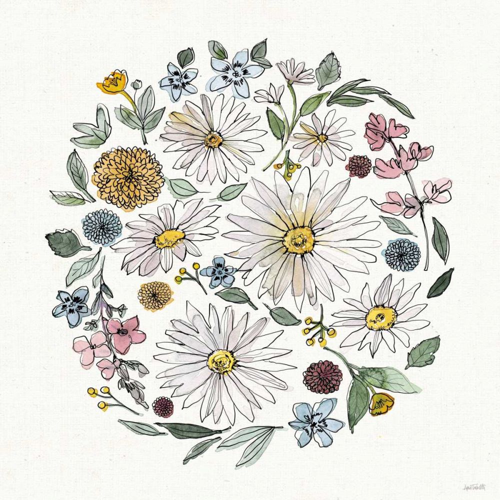Farmhouse Flea Market III art print by Anne Tavoletti for $57.95 CAD