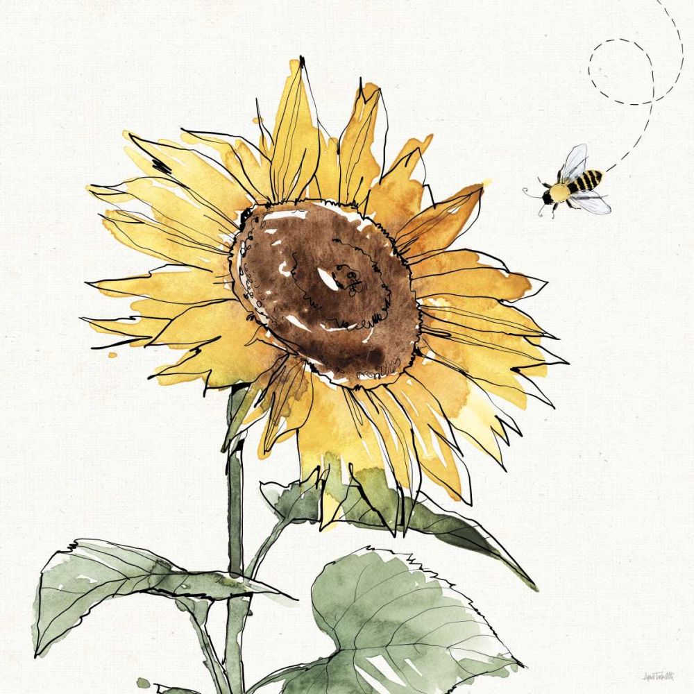 Farmhouse Flea Market IX art print by Anne Tavoletti for $57.95 CAD