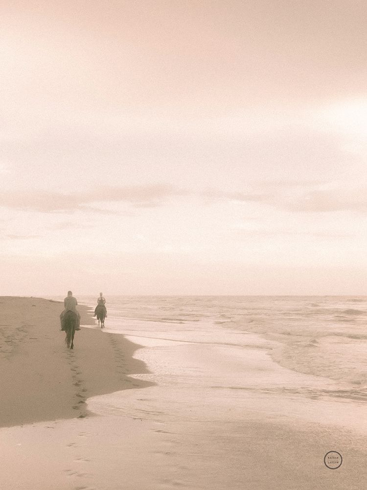 Horses on the Beach Crop art print by Nathan Larson for $57.95 CAD