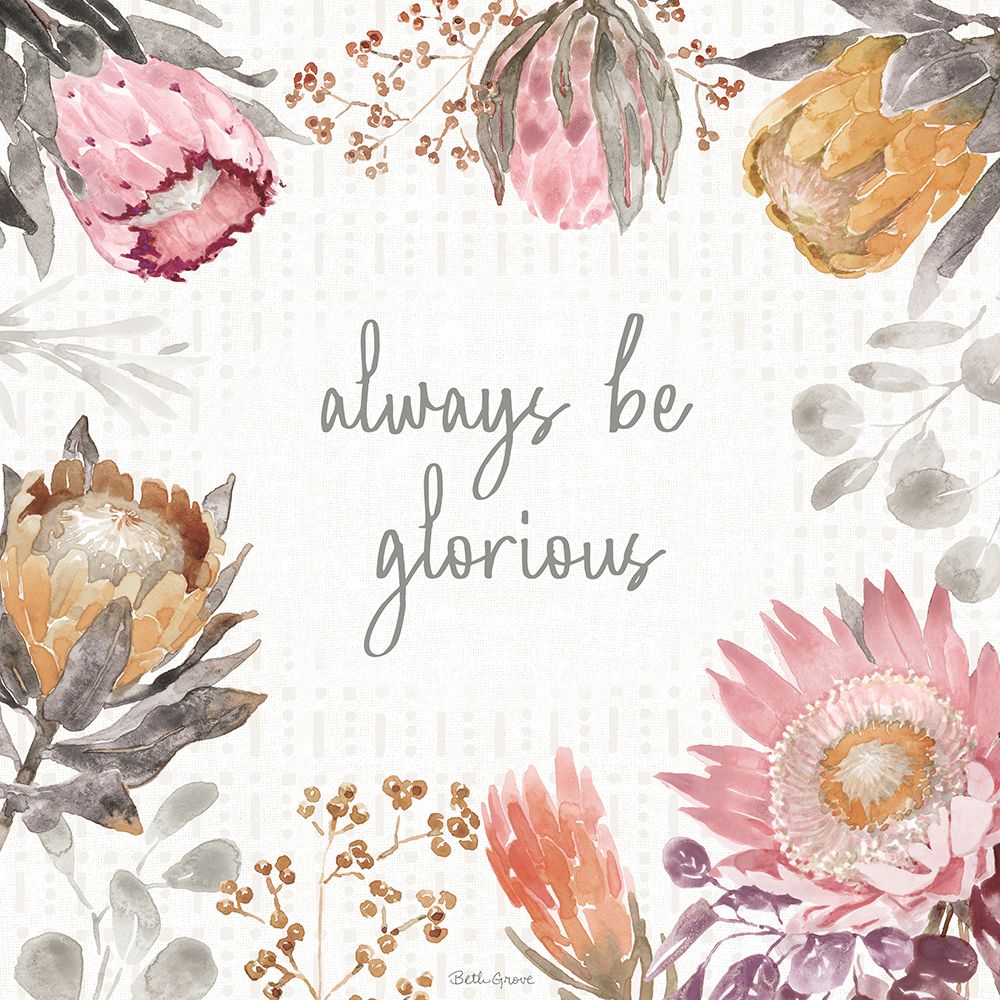 Petal Passion II Soft Boho art print by Beth Grove for $57.95 CAD