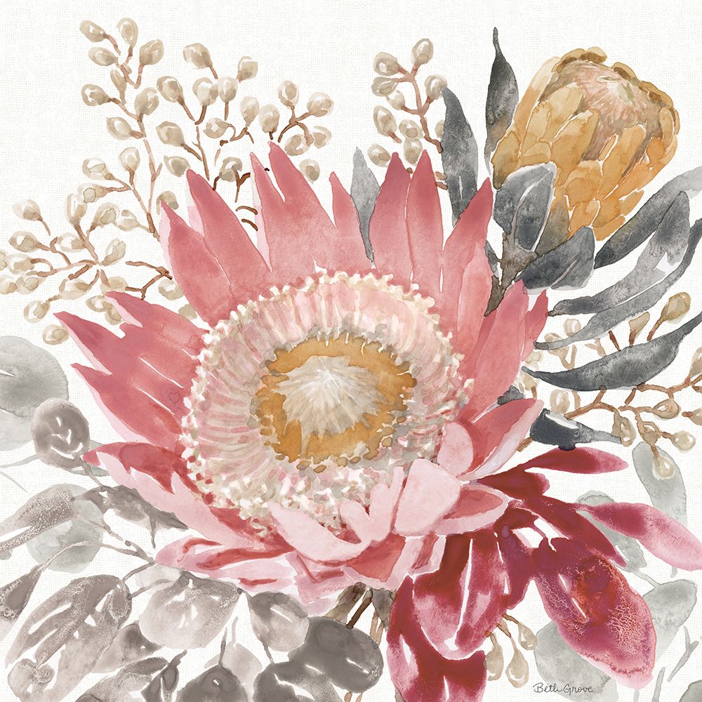 Petal Passion VIII Soft Boho art print by Beth Grove for $57.95 CAD