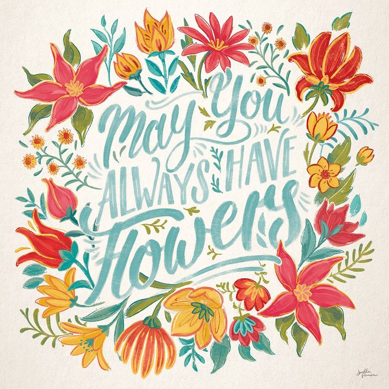 Happy Thoughts IV Bright art print by Janelle Penner for $57.95 CAD