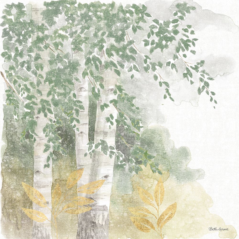 Natures Leaves II Sage art print by Beth Grove for $57.95 CAD