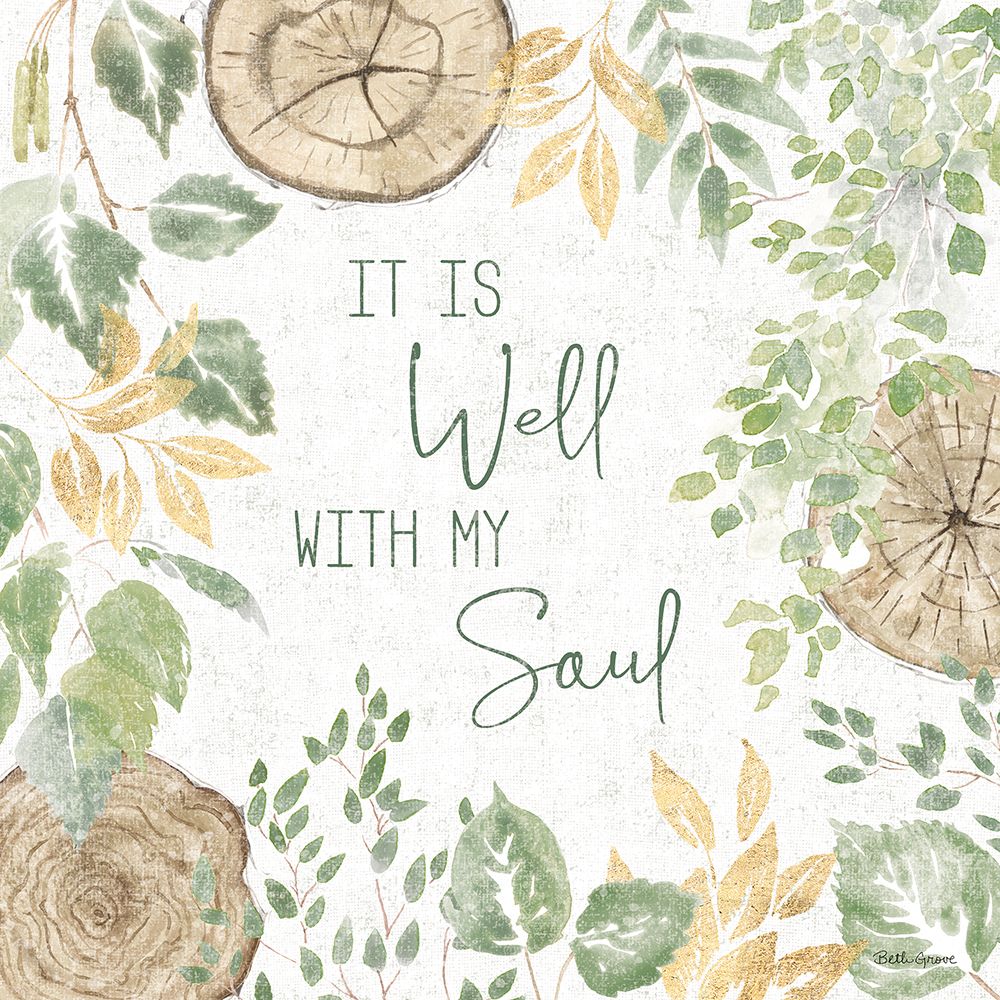 Natures Leaves IV Sage art print by Beth Grove for $57.95 CAD