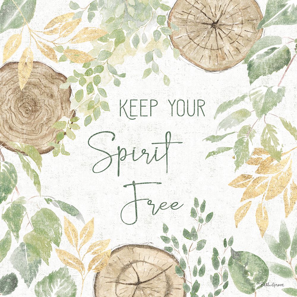 Natures Leaves V Sage art print by Beth Grove for $57.95 CAD