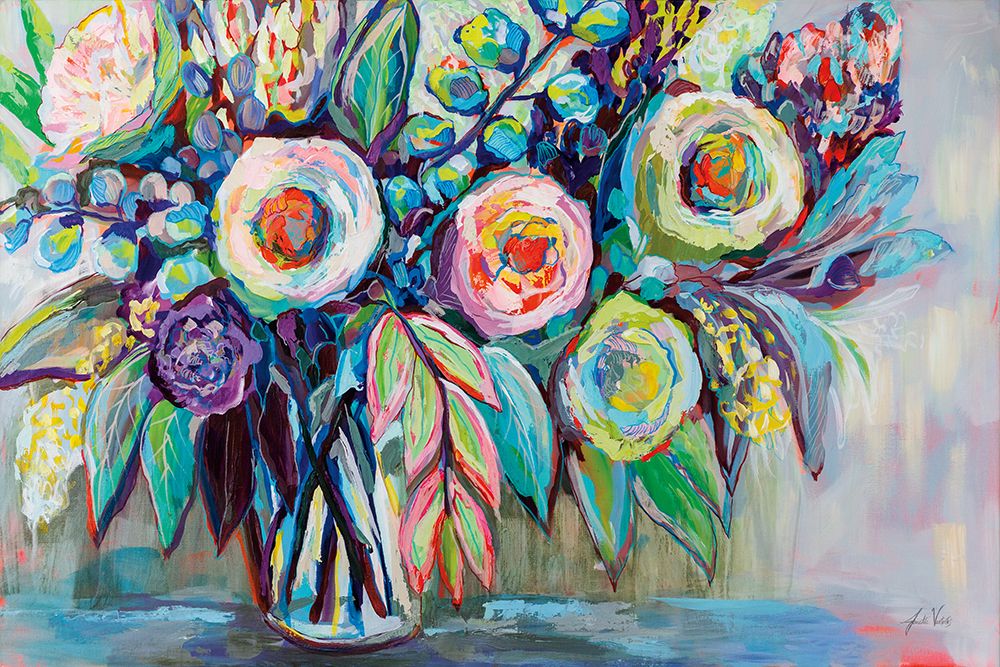 Summer pop 36x48 art print by Jeanette Vertentes for $57.95 CAD