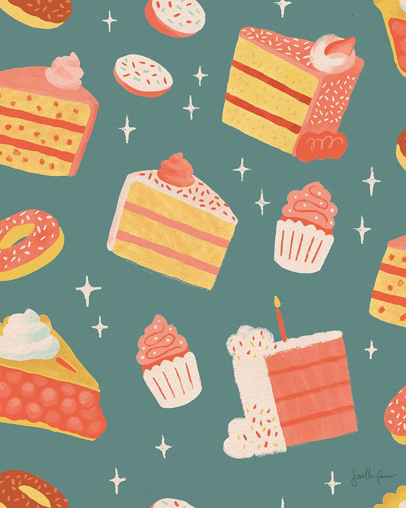 Fresh Baked Pattern VB art print by Janelle Penner for $57.95 CAD