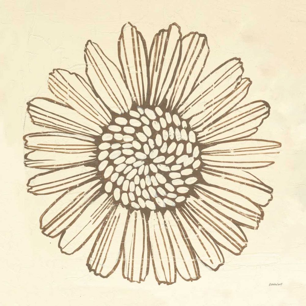 Farmhouse Sunflower art print by Kathrine Lovell for $57.95 CAD