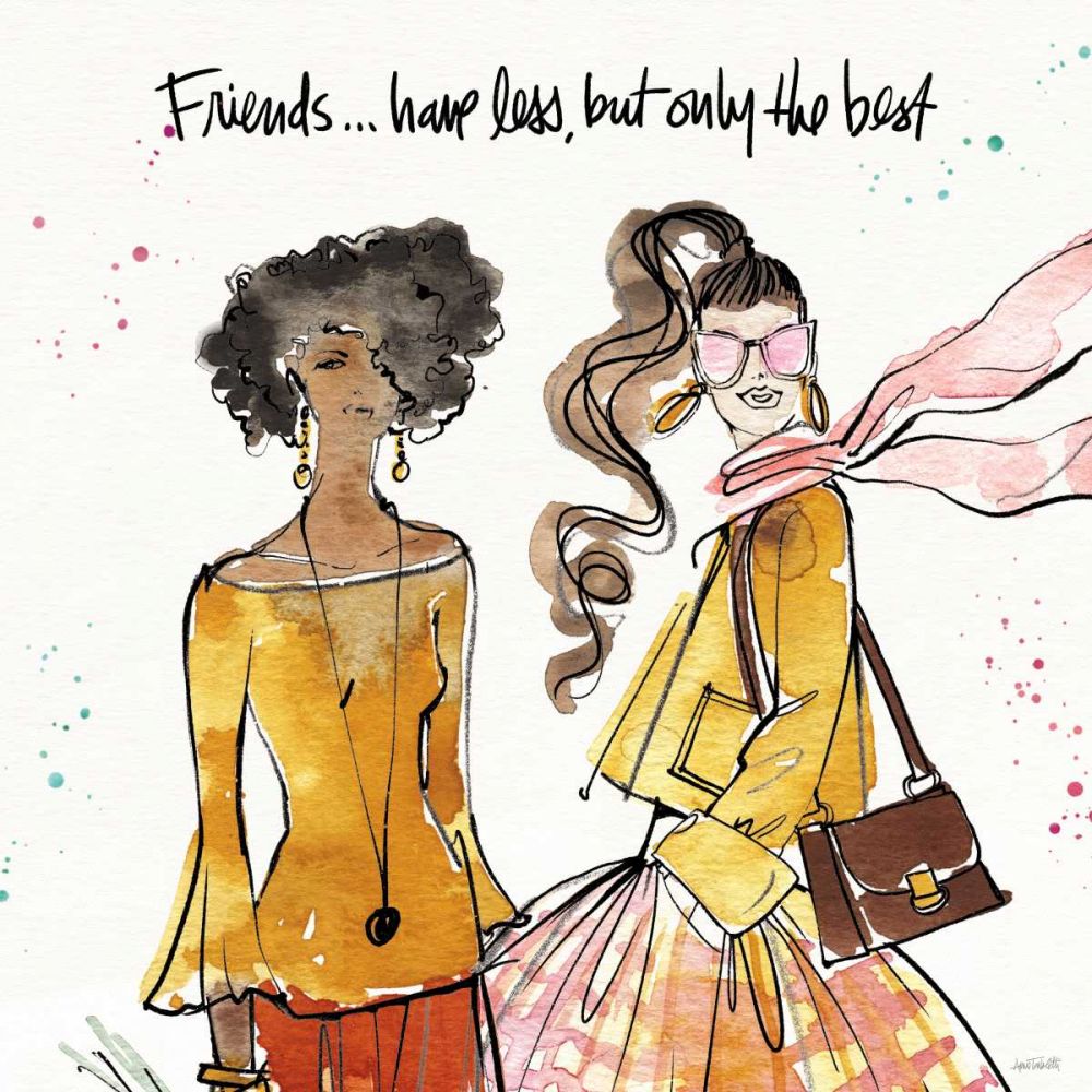 Girlfriends V art print by Anne Tavoletti for $57.95 CAD