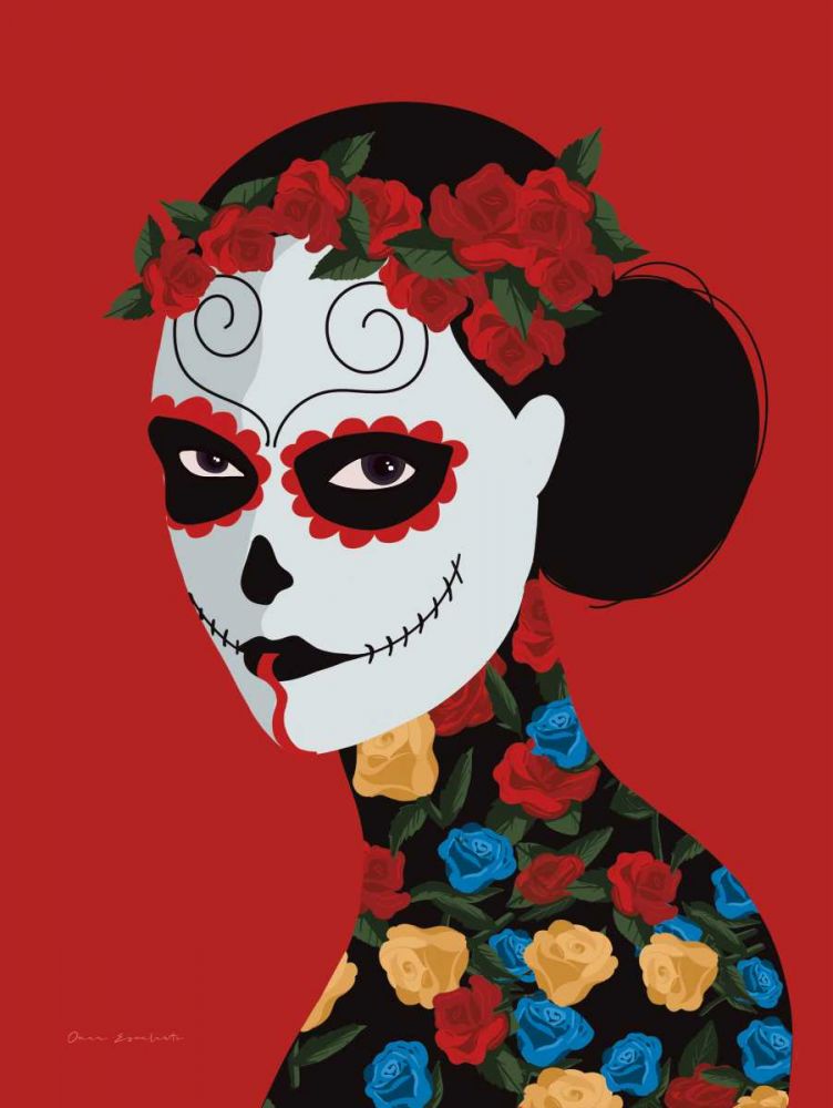 Dia de Los Muertos II art print by Omar Escalante for $57.95 CAD