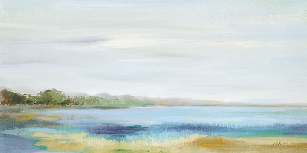 Emerald Lagoon Light Crop art print by Silvia Vassileva for $57.95 CAD