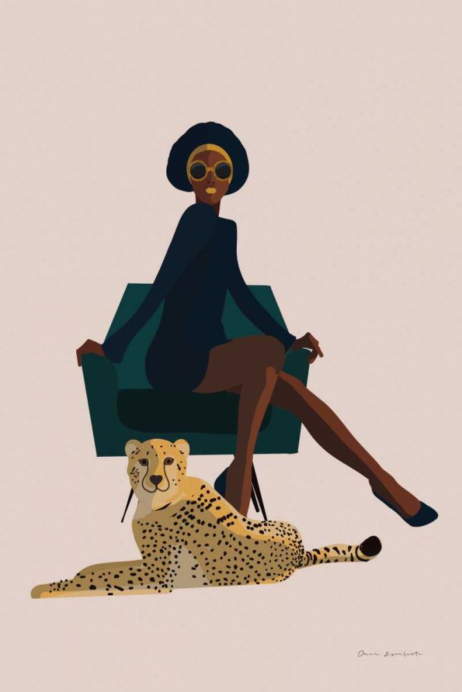 Wild Lounge II art print by Omar Escalante for $57.95 CAD