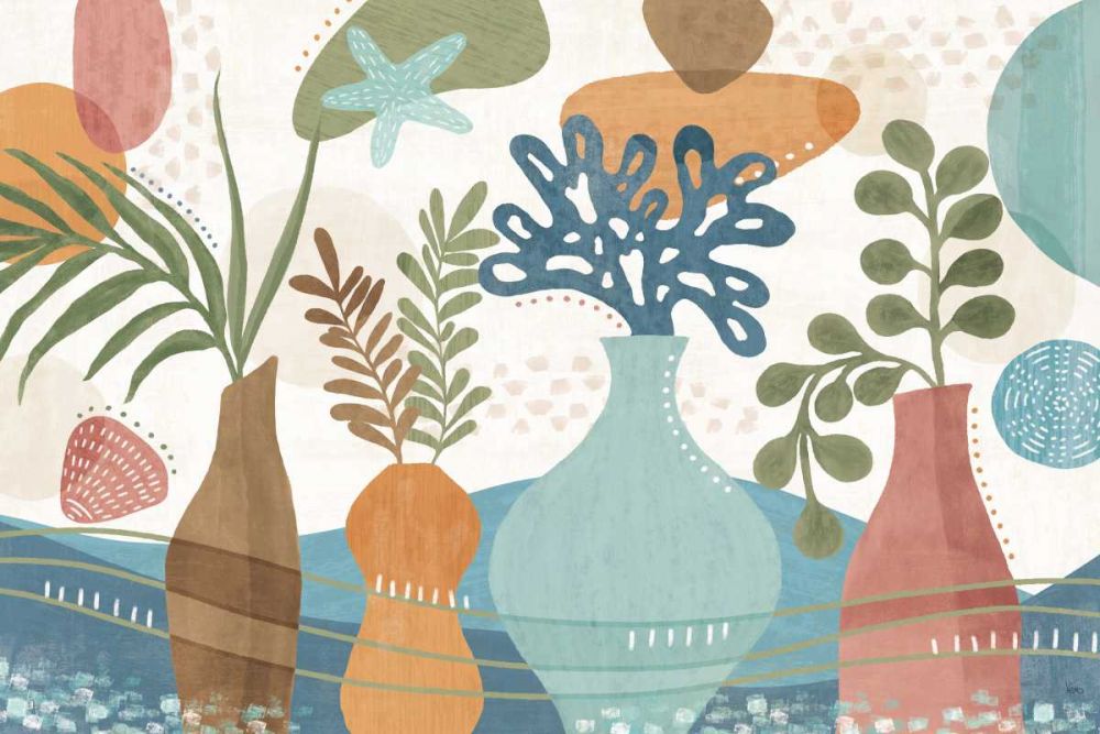 Coastal Creations I art print by Veronique Charron for $57.95 CAD
