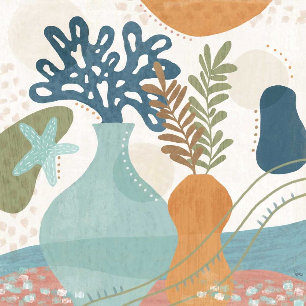 Coastal Creations III art print by Veronique Charron for $57.95 CAD