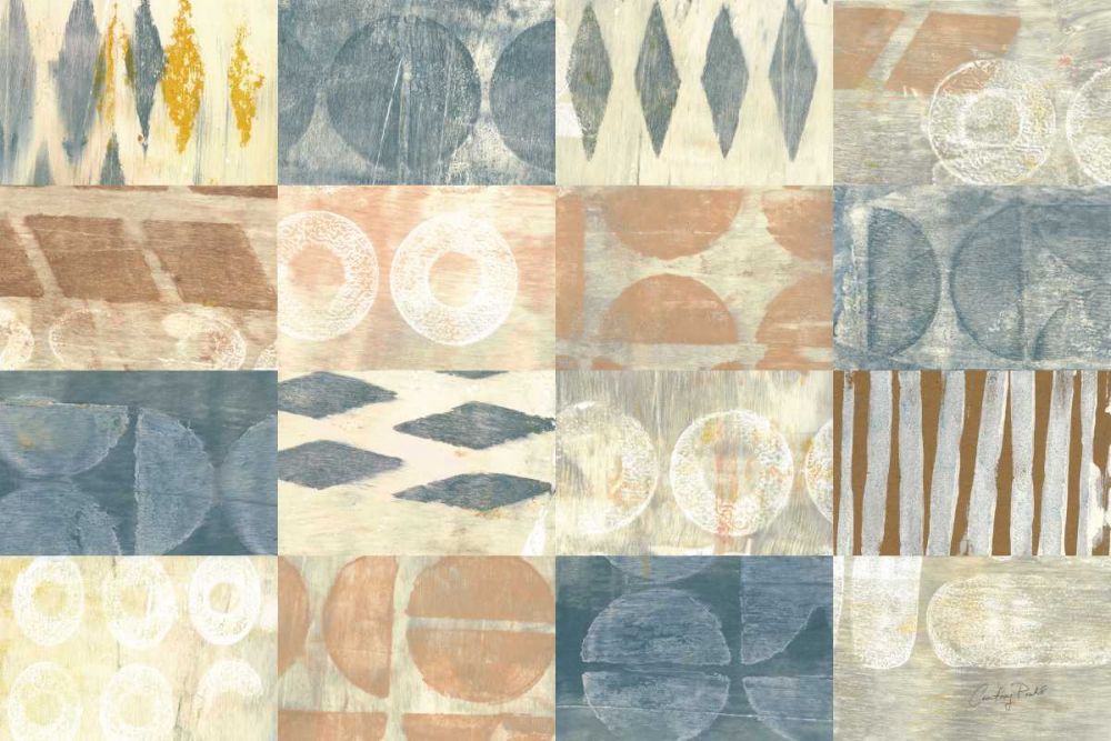 Neutral Blocks art print by Courtney Prahl for $57.95 CAD