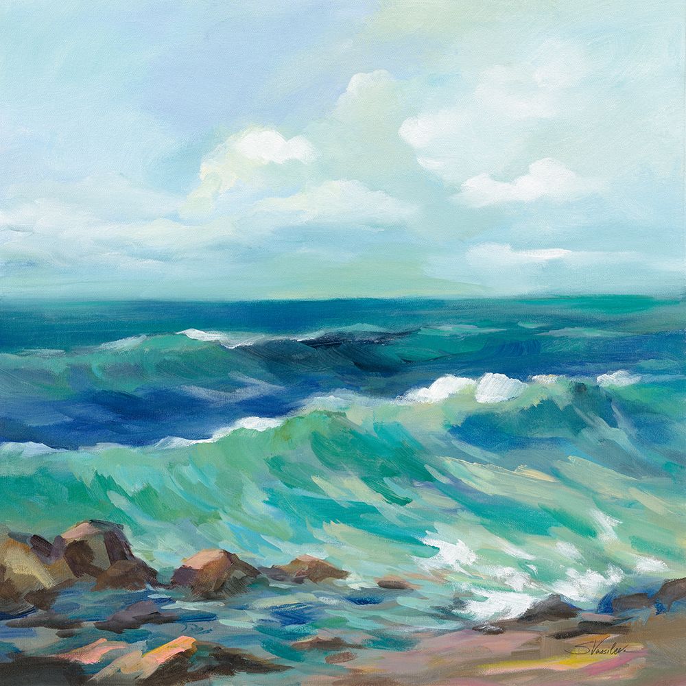 Rocky Beach art print by Silvia Vassileva for $57.95 CAD