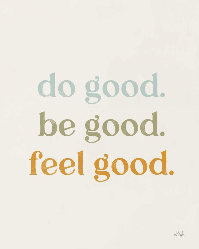 Do Good Retro art print by Laura Marshall for $57.95 CAD