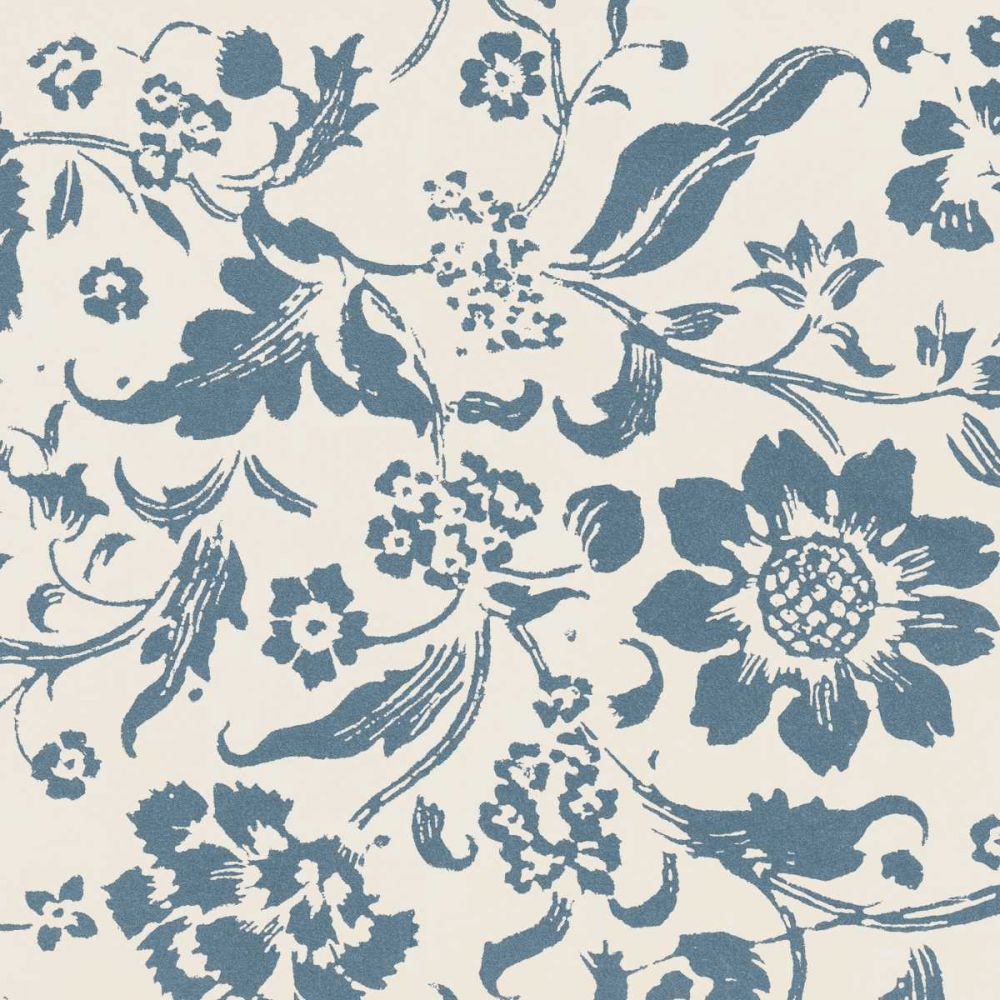 Floral Toile II art print by Wild Apple Portfolio for $57.95 CAD