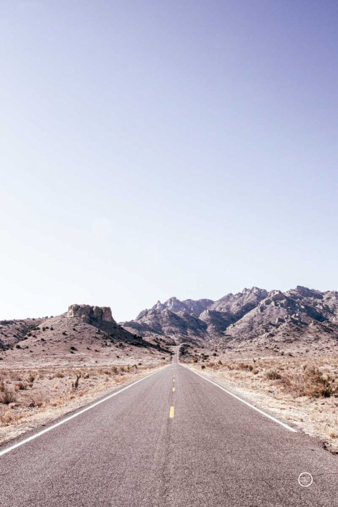 Dusty Desert Dreams Road art print by Nathan Larson for $57.95 CAD