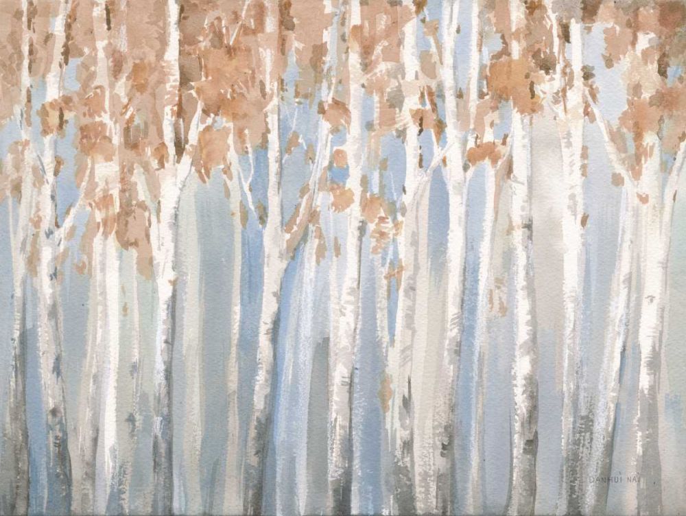 Fall Birches art print by Danhui Nai for $57.95 CAD