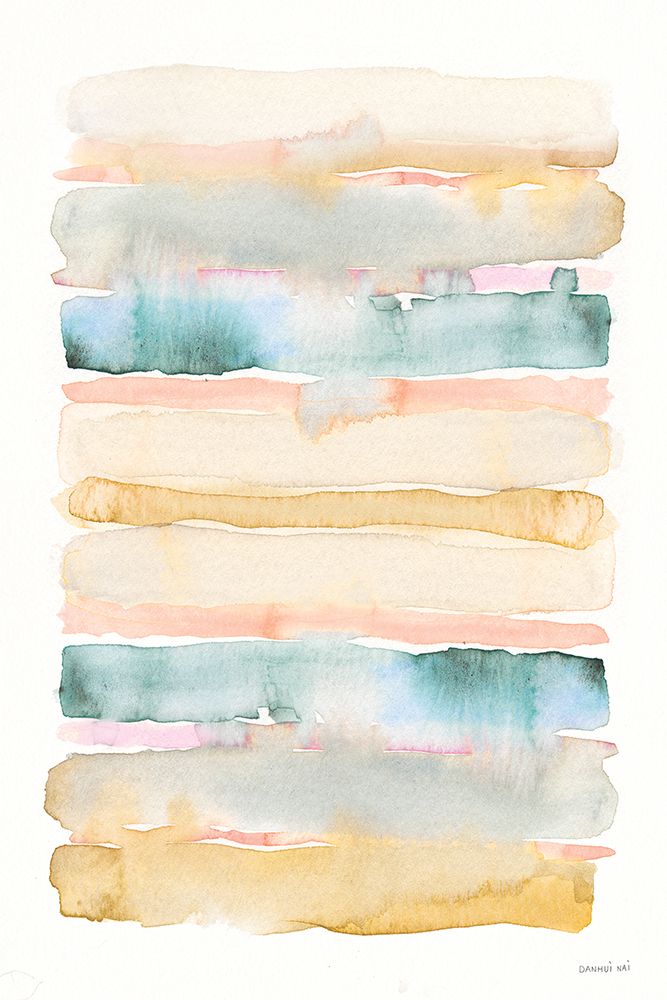 Boho Tropical Abstract II art print by Danhui Nai for $57.95 CAD