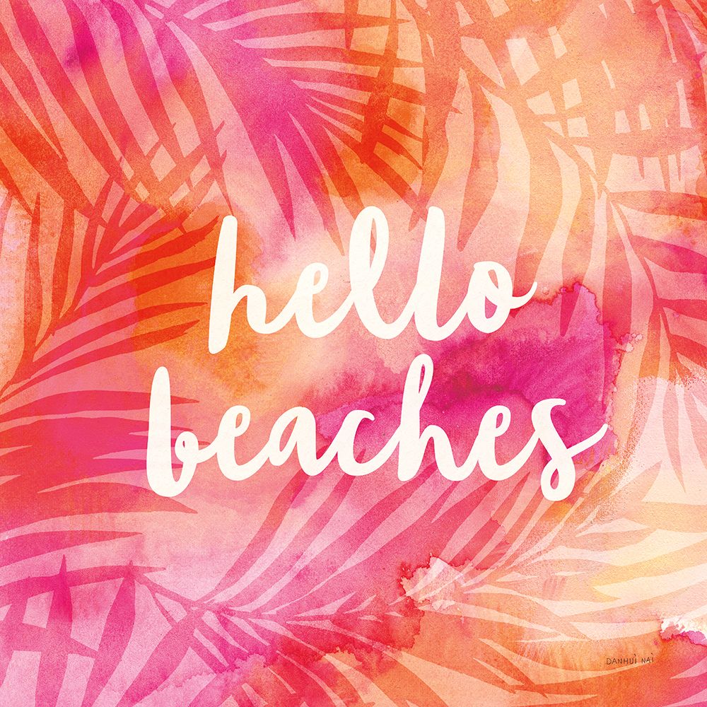 Boho Tropical Sign II art print by Danhui Nai for $57.95 CAD