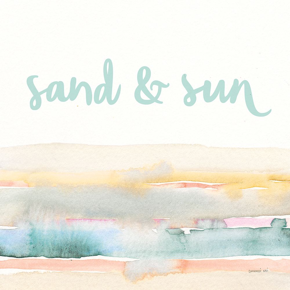 Boho Tropical Sign III art print by Danhui Nai for $57.95 CAD
