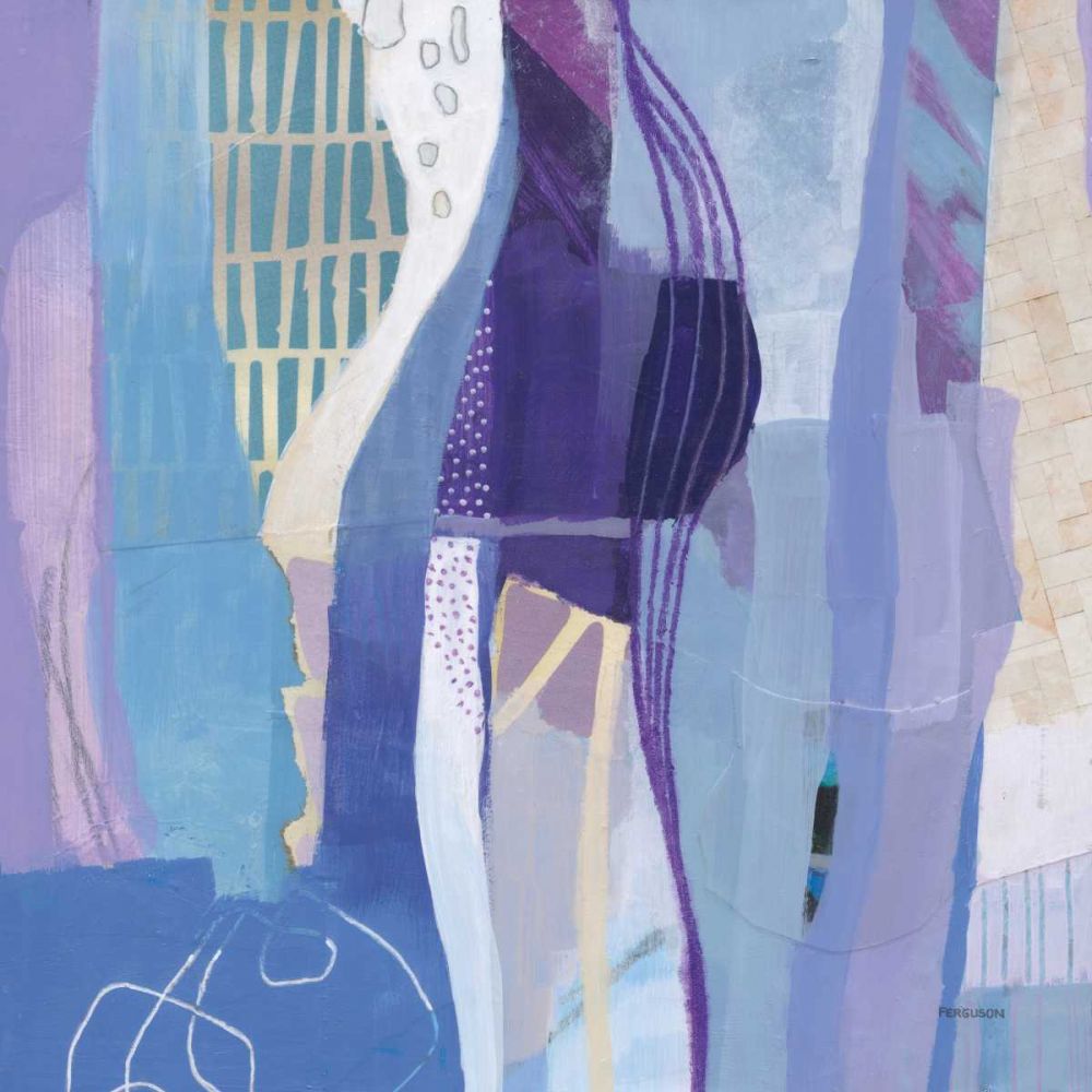 Abstract Layers I art print by Kathy Ferguson for $57.95 CAD