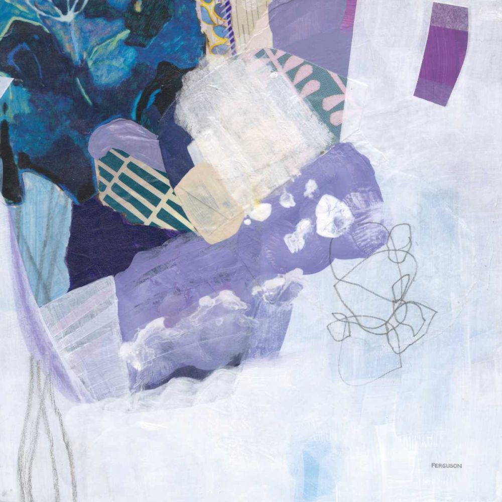 Abstract Layers II art print by Kathy Ferguson for $57.95 CAD