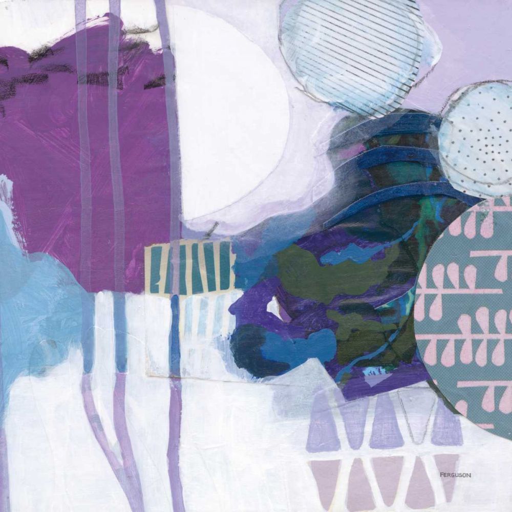 Abstract Layers IV art print by Kathy Ferguson for $57.95 CAD