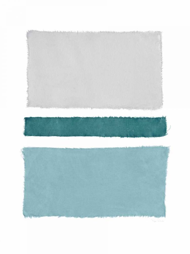 Painted Weaving V Blue Green art print by Piper Rhue for $57.95 CAD