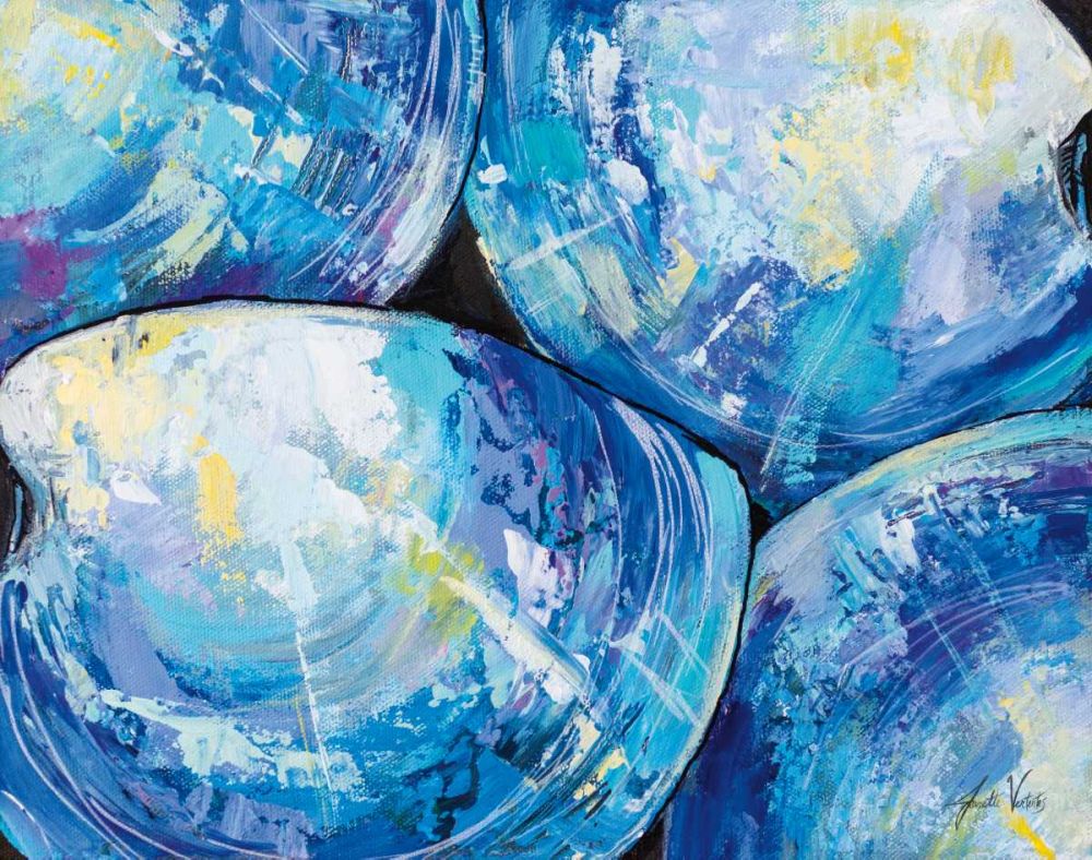 Contemporary Shells art print by Jeanette Vertentes for $57.95 CAD