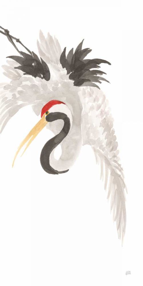 Scroll Crane III art print by Chris Paschke for $57.95 CAD