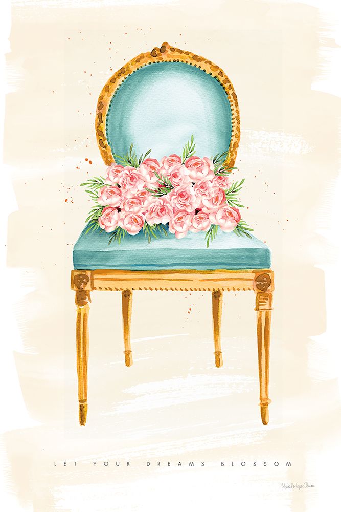Sitting Pretty II art print by Mercedes Lopez Charro for $57.95 CAD